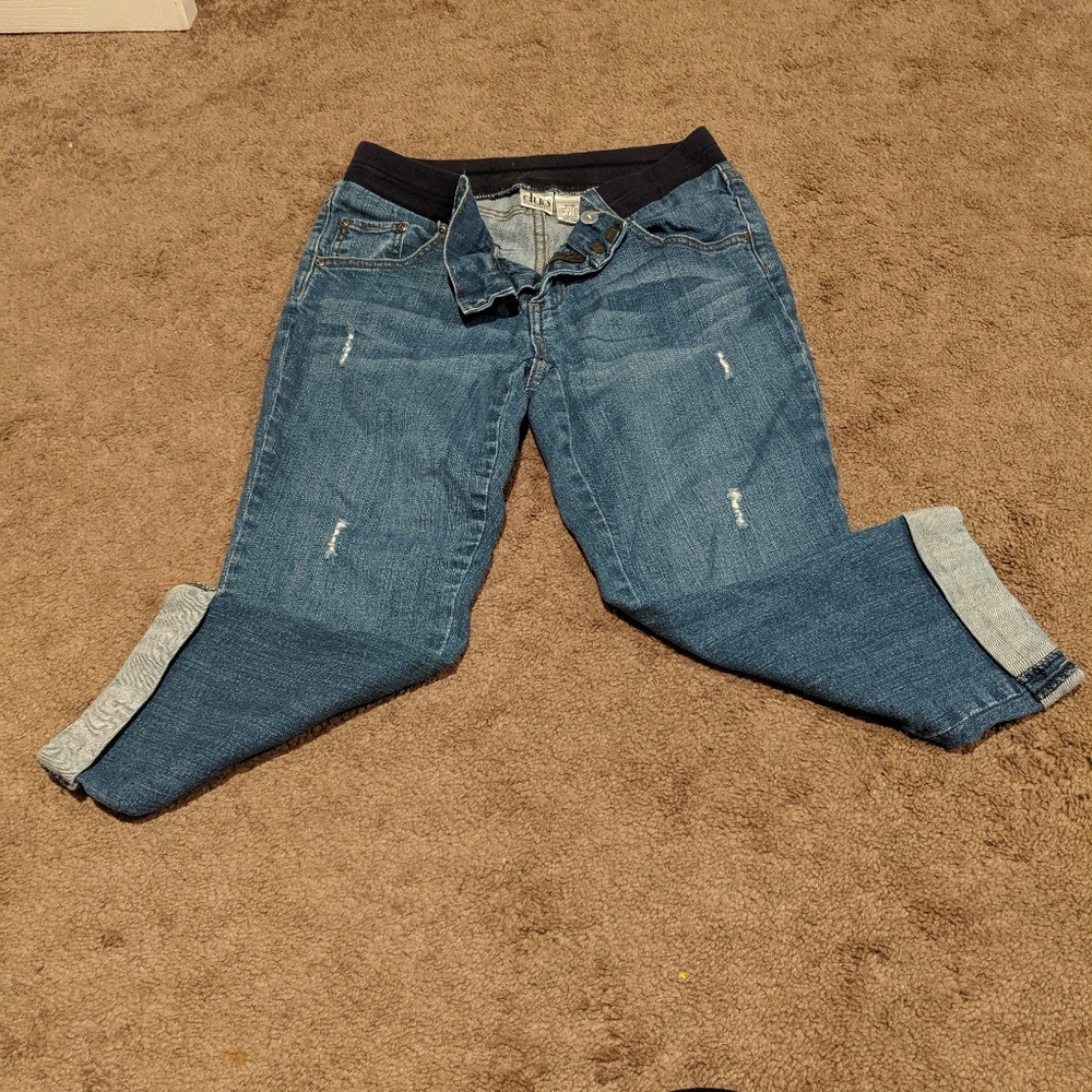 Maternity Jean Capris